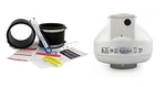 Radonaway RP145 Fan & Install Kit With Dynameter. Fixed Price $205.95.