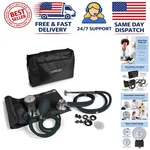 Clinical Quality Blood Pressure Kit By Lumiscope - Stethoscope Included Black. Fixed Price $47.16.