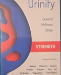 Urinify Strength Urine Test Strips White Blue Red Model X0030Q8NZ7. Fixed Price $14.99.