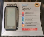 Microlife BP3GY1-2N Digital Blood Pressure Monitor With Original Cuff, Bag + Box. Fixed Price $26.00.