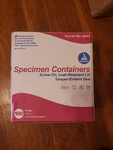 100 Pcs Dynarex Specimen Oz Sealed Sterile Containers Screw Leak Proof 4253. Fixed Price $67.69.