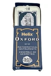 Helix Oxford Geometry Set Tin Box Mathematical Instruments Kit 10 Piece Tool. Fixed Price $7.30.