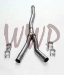 2.25"EXHAUST Resonator Scavenger Y Pipe Kit 15-23 Ford Mustang 2.3L Ecoboost. Fixed Price $139.95.
