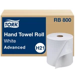 Paper Hand Towel White H21, Advanced, 100% Recycled Fiber, 6 Rolls X 800 Ft. Fixed Price $79.99.