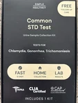 Simple Healthkit Common Home Std Test (chlamydia-gonorrhea-trichomoniasis) New!. Fixed Price $32.00.