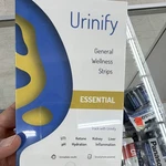Urinify Essential Wellness Strips Immediate Results Smartphone Powered 6 Count. Fixed Price $45.00.