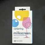 Upspring Milkscreen Detects Alcohol Breast Test Strips 30 Count. Fixed Price $9.90.