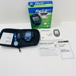 Relion Prime Blood Glucose Monitor Digital Diabetes Meter Working Complete. Fixed Price $39.99.