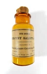 Antique Mallinckrodt Chemical Works - Mercury Salicylate Empty Medicine Bottle. Fixed Price $52.99.
