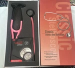 New 3M Littmann Cardiology Iv Stethoscope 6168, Pink-black Chestpiece 27. Fixed Price $109.99.