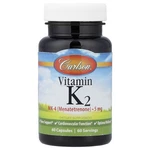 Carlson Labs Vitamin K2 5 Mg 60 Capsules Gluten-free, Preservative-free. Fixed Price $22.23.