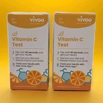 Two Boxes Vivoo Vitamin Test Kit 10 Urine Strips Track Results With App. Fixed Price $12.95.