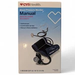 New Cvs Health Manual Blood Pressure Monitor- 1 Medium Cuff- In Box. Fixed Price $19.99.