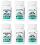 X Gericare Ferrous Sulfate 325MG Iron Supplement Tablet 100CT (total 600). Fixed Price $29.00.