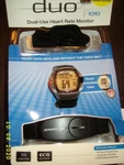 Sportline Duo 1010 Dual- Use Heart Rate Monitor Performance Watch SP4960BK. Fixed Price $42.00.