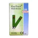 Easy Touch Blood Glucose Test Strips 25 Stripes *SKCT-230101*. Fixed Price $26.30.