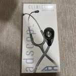 Clinician Stethoscope Adscope Black Tube 30" Inch 603BK Adc New. Fixed Price $18.00.