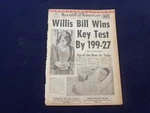 1965 May 25 Boston Record American Newspaper-willis Bill Wins Key Test Np 6298. Fixed Price $45.00.