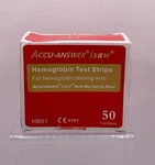 Accu-answer Isaw Hemoglobin Test Strips HB01 50CT Exp 2027 Multi-monitoring Mete. Fixed Price $18.00.