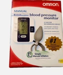 New! Omron HEM-432C Simple Manual Inflation Blood Pressure Monitor Upper Arm. Fixed Price $13.50.