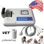 Contec ECG300G-VET Digital Channel 5 Lead Electrocardiograph Ekg Machine. Fixed Price $459.00.