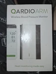 Qardioarm A100 Smart Bluetooth Wireless Blood Pressure Monitor Arctic White. Fixed Price $59.99.