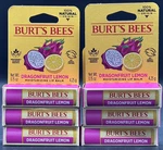 6PK Burts Bees Moisturizing Lip Balm Dragonfruit Lemon 0.15 Oz Ea Fast Ship. Fixed Price $18.95.