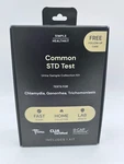 Simple Healthkit At-home Common Std Test Chlamydia, Gonorrhea, Trichomonia. Fixed Price $22.99.