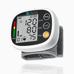 Lcd Screen Wrist Blood Pressure Monitor Adjustable Cuff Heart Rate Machine. Fixed Price $13.99.