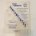 1981 Quilt Like Pro Template Kit 20 Patterns Plastic Sheets Make Your Own Esp. Fixed Price $12.19.
