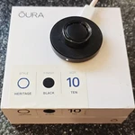 Oura Gen 3 Heritage Black Activity Tracker Ring Size 10. Fixed Price $60.00.