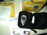 Rare New Abbott Freestyle Flash Glucose Monitor Meter W/ Case & Manuals. Fixed Price $49.95.