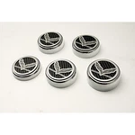 Cap Covers Yellow Carbon Fiber Vinyl Grand Sport Inlay 5P For 16-19 Corvette Gs. Fixed Price $136.95.