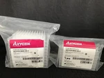 (17) Axygen 96-WELL Microplate Half Skirt Clear Single Notch PCR-96M2-HS-C. Fixed Price $82.99.