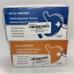 Accu-answer Helicobacter Pylori Boxed Home Test Each 2 Total Stool. Fixed Price $21.99.