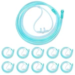 Luisddi 10 Pack High-flow Soft Nasal Oxygen Cannula, Standard Currency, Green. Fixed Price $27.20.