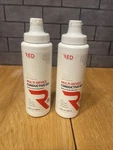 2X Red Multi-device Conductive Gel, Clear, Water Based, Hypoallergenic 250ML. Fixed Price $8.00.