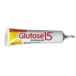 Glutose 15 Oral Glucose Gel-lemon 1.3 Oz. Raises Low Blood Sugar EXP.6/26. Fixed Price $13.00.