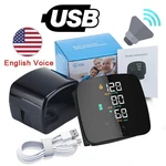 Rechargeable Wrist Sphygmomanometer Blood Pressure Monitor Medical English Voice. Fixed Price $12.00.