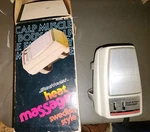 Vintage Sunmark Swedish Style Handheld Heat Massager Model 800 Made Usa. Fixed Price $25.00.