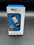 Myid Sleek Medical Bracelet Black Silver Nib Endevr Adjustable. Fixed Price $18.99.