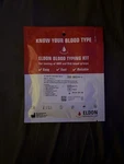 Eldon Blood Typing Kit, 1. Fixed Price $15.85.