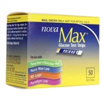 Nova Max Blood Glucose Test Strips Pack Of 200. Fixed Price $38.00.