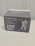 Sealed Metene TD-4116 Blood Glucose Test Strips 200 Count Exp 10/26. Fixed Price $27.95.
