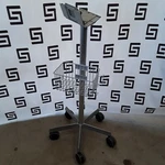Polymount Gcx Mobile Stand Cart Patient Monitor Rolling 5 Legs For Passport. Fixed Price $99.75.