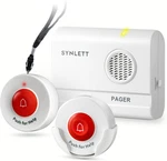 Caregiver Pager Wireless Call Buttons For Elderly Monitoring Sos Alert System Po. Fixed Price $34.58.
