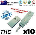 Drug Test. 10X One Step Marijuana, Weed, Cannabis, Pot Tests.. Fixed Price $13.59.