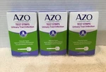 3X Azo Test Strips Urinary Tract Infection Lot Of Boxes Exp 04/2028. Fixed Price $27.99.