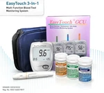 1 Set Blood Glucose Cholesterol Uric Acid Test 3 In Easy Touch Gcu -fast Shipp. Fixed Price $74.00.