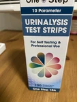 One Step Protein Urine Testing Kit, 100 Strips, Quick, Accurate...g. Fixed Price $15.95.